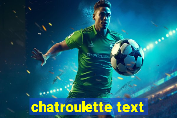 chatroulette text